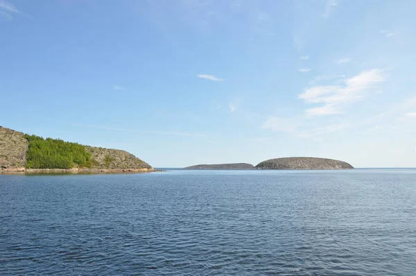 Kuzov Skärgård Vita Havet Öar Vita Havet Ryssland — Stockfoto