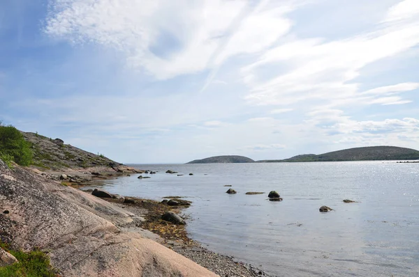 Kuzov Skärgård Vita Havet Öar Vita Havet Ryssland — Stockfoto