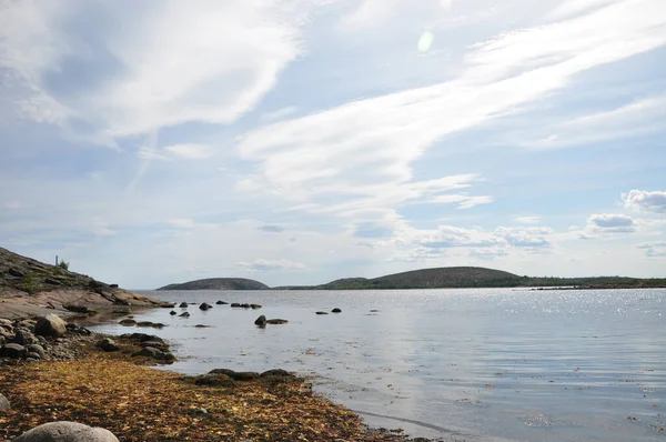 Kuzov Skärgård Vita Havet Öar Vita Havet Ryssland — Stockfoto