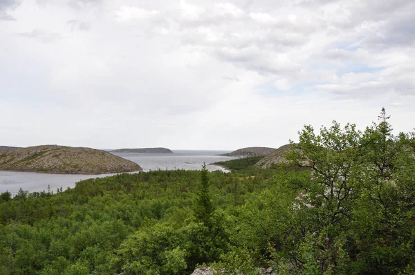 Kuzov Skärgård Vita Havet Öar Vita Havet Ryssland — Stockfoto