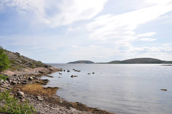 Kuzov Skärgård Vita Havet Öar Vita Havet Ryssland — Stockfoto