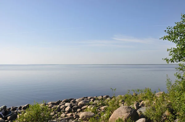 Stone Island Kubenskoye Lake Ust Kubinsky District Vologda Region Ustye — Stock Photo, Image