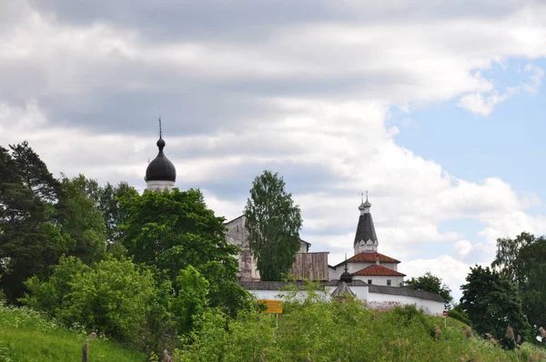 Mosteiro Ferapontov Unesco Ferapontovo Distrito Kirillovsky Oblast Vologodskaya Rússia — Fotografia de Stock