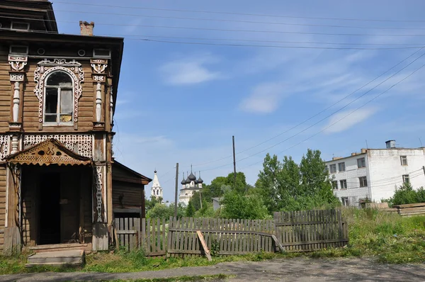 Kostel Všemilosrdného Spasitele Bělozerska Bílé Jezero Oblast Vologodskaya Rusko — Stock fotografie