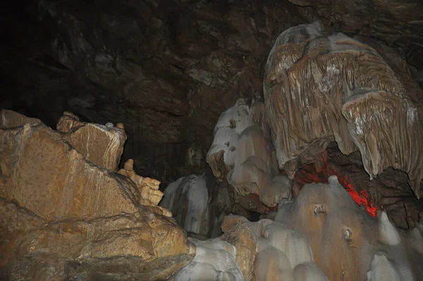 Nouvelle Grotte Athos Novy Afon Mer Noire Abkhazie — Photo