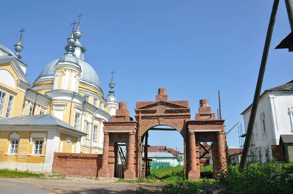 Nın Dirilişi Katedrali Aziz Niklas Katedrali Harikalar Yaratıcısı Ust Kubinskoe — Stok fotoğraf