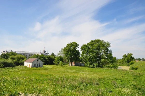 Zomer Natuur Belozersk Een Wit Meer Rusland — Stockfoto