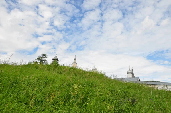 Mosteiro Spaso Prilutsky Dimitriev Vologda Oblast Vologodskaya Rússia — Fotografia de Stock