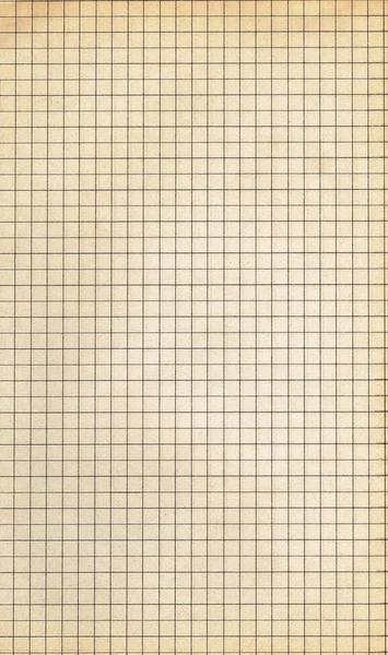 Paper Texture Checkered Paper Sheet Retro Notebook Sheet — Stock Photo, Image