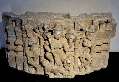 Hint heykeli. Şehir Sarayı Udaipur. Hindistan