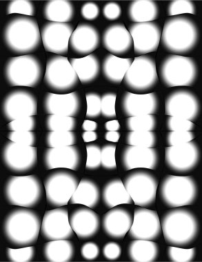 Siyah ve beyaz süs illüzyonu