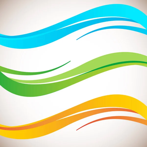 Soyut renk dalgası tasarım elemanı. Hafif arka planda yumuşak dinamik tarz. Vektör illüstrasyonu