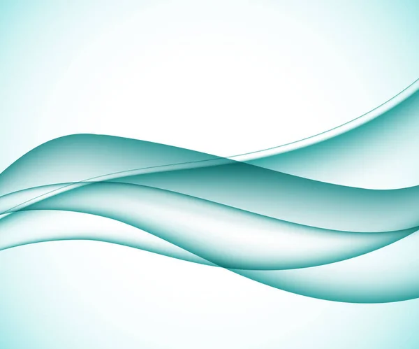 Soyut arkaplan gök mavisi yatay dalga ile dinamik ve zarif bir tarzda. Web tasarım veya web siteniz için vektör illüstrasyonuName.