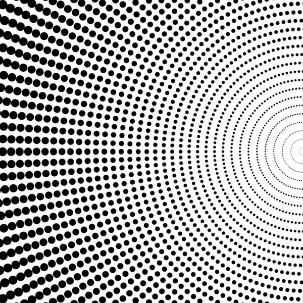 Soyut noktalı vektör arkaplanı. Yarı ton etkisi. Vektör illüstrasyonu
