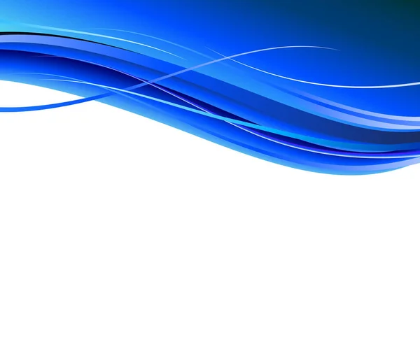 Soyut parlak yumuşak tasarım arka plan mavi, dalgalı çizgilerle eğri dinamik pürüzsüz tarzı. Vektör çizim
