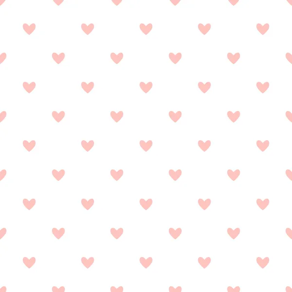 Маленькие Милые Сердечки Фон Бесшовный Рисунок День Святого Валентина Векторная — стоковый вектор