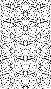 Elegant seamless pattern. Luxury geometric abstract background. Vector illustration.