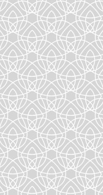 Openwork seamless pattern. Luxury geometric abstract background. Vector illustration.
