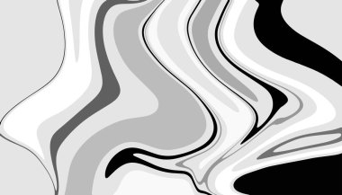 Sıvı dalgalı doku. Soyut mermer arkaplan. Vektör illüstrasyonu.