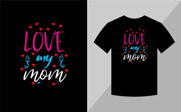 Aime Mère Conception Shirt Fête Des Mères — Photo