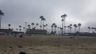 California Beach - Sandy shore on early morning