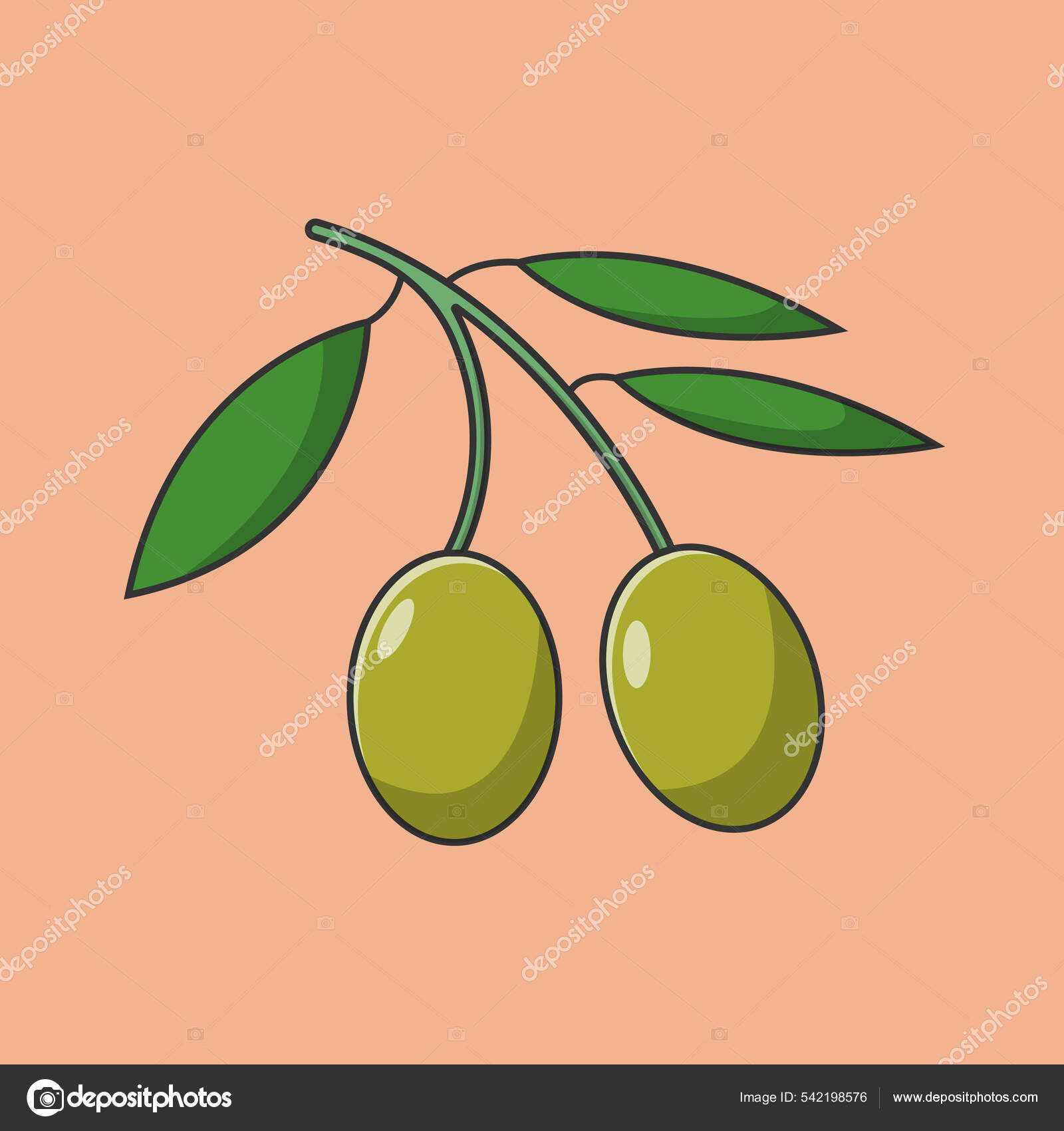 Olive Fruit Vector Illustration Olive Oil Healthy Lifestyle Flat Cartoon Stock Vector Image by ©khairuman23 #542198576 Olive Fruit Vector Illustration Olive Oil Healthy Lifestyle Flat Cartoon Stock Vector Image by ©khairuman23 #542198576