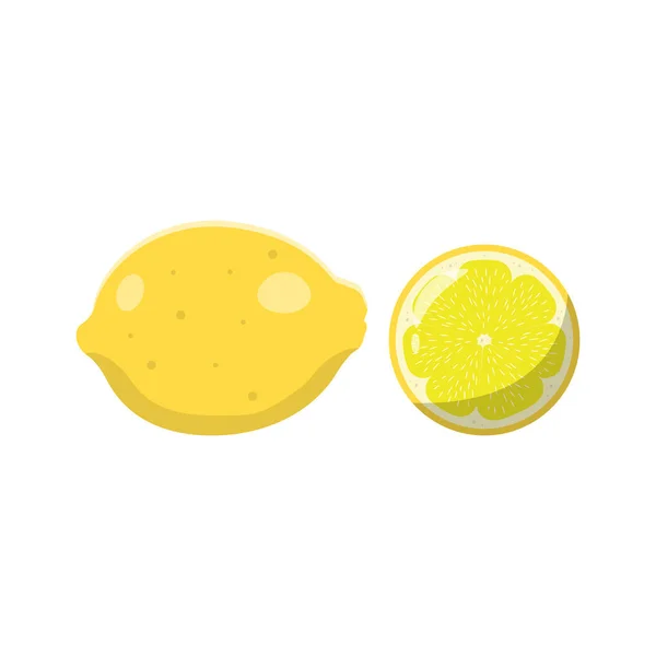 Лимонная Каша Элемент Дизайна Чистой Иконы Изолированном Белом Фоне — стоковый вектор