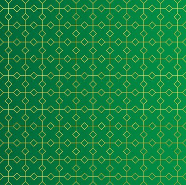 İslami Altın Geometrik Arkaplan Sosyal Medya Posta ve Sancağına Uygun Kusursuz Desensiz Kalıp