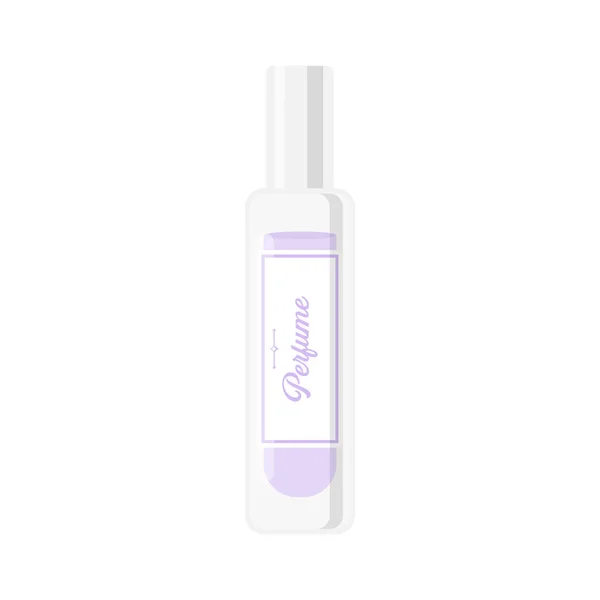 Perfume Flat Illustration Clean Icon Design Element Isolated White Background —  Vetores de Stock