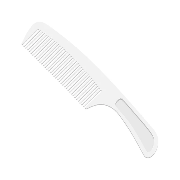 Comb Flat Illustration Clean Icon Design Element Isolated White Background — Stock vektor