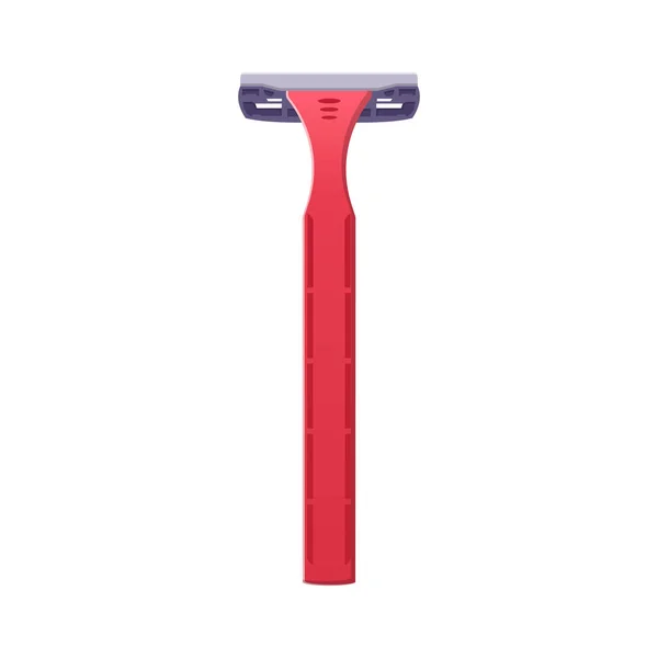 Disposable Razor Flat Illustration Clean Icon Design Element Isolated White — 图库矢量图片