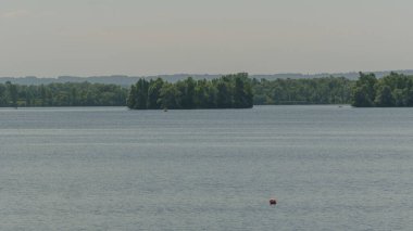 Lac des Deux Amants besides the Seine River Poses, France