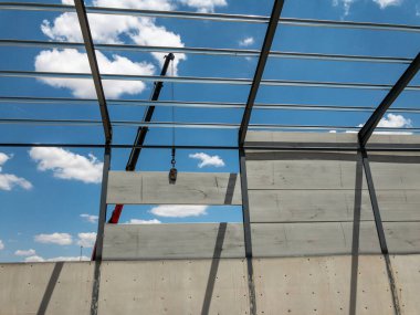 Çelik endüstriyel depo inşaatı