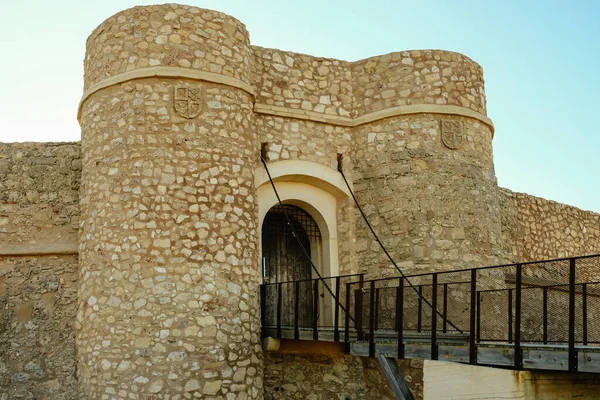 Entrance Towers Gate Wall — Stock Photo, Image