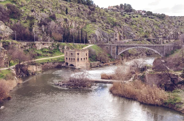 Paisajes Otoñales Orillas Del Pantano — Foto de Stock