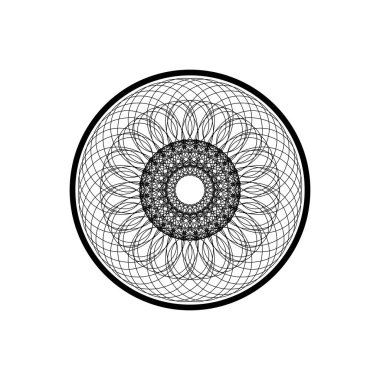 mandala deseni göz koleksiyonu 04 vektör illüstrasyonu