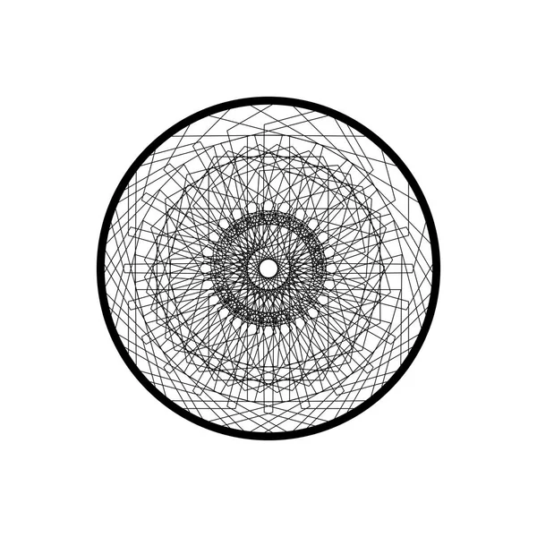 mandala deseni göz koleksiyonu 02 vektör illüstrasyonu