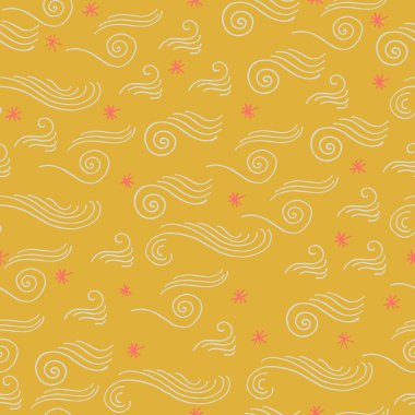 Girdap Rüzgarı Kaydırma Vektörü Kusursuz Arkaplan Kalıbı