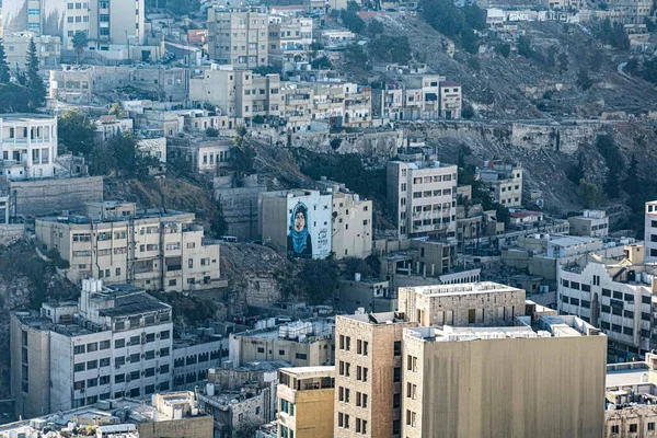 Amman Jordan, view to the city from high point of view