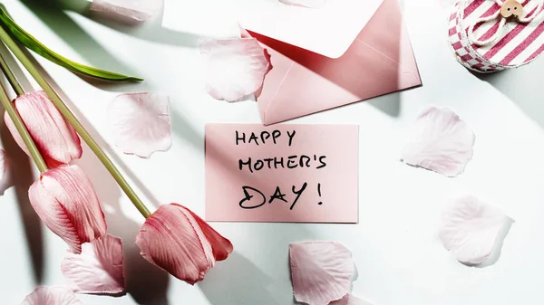 Happy Mothers Day brief — Stockfoto