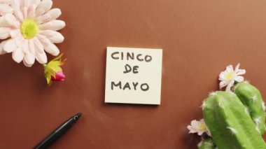 Cinco De Mayo Note Yakın çekim