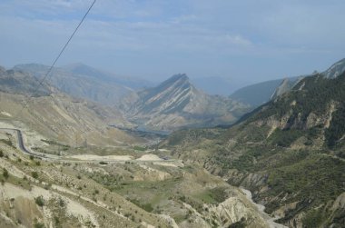 Ejderha Dağı 'nın manzarası