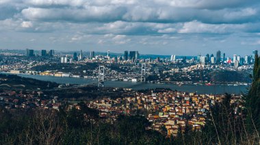 Beautiful city - Istanbul. View on the city.