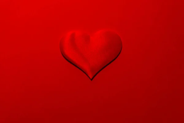 Heart Red Background Valentine — 스톡 사진