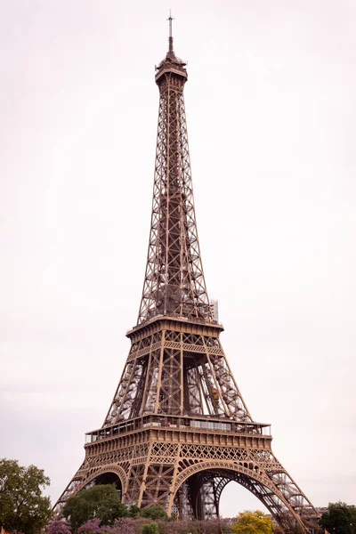Torre Eiffel Paris Formato Vertical — Fotografia de Stock