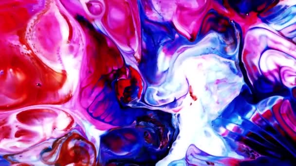 Colorful Abstract Modern Art Motion Background — Video