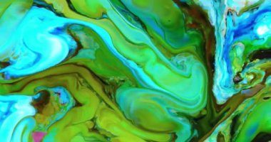 Renkli Soyut Modern Sanat Hareketi Arkaplan 4K 