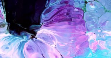 Renkli Soyut Modern Sanat Hareketi Arkaplan 4K 