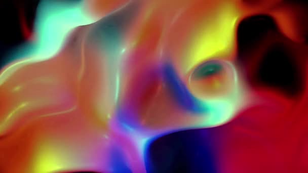 Colorful Abstract Modern Art Motion Background — Stockvideo
