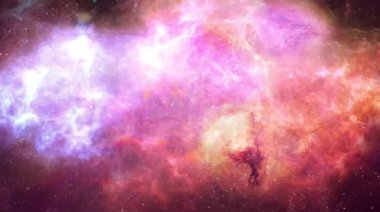 Renkli Soyut Modern Sanat Hareketi Arkaplan 4K 